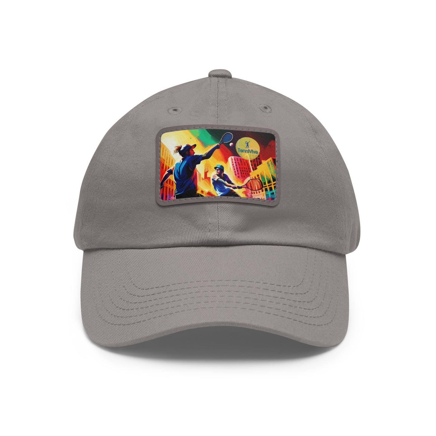 TenniVive CourtCraft Fashion Line Hats with Leather Patch