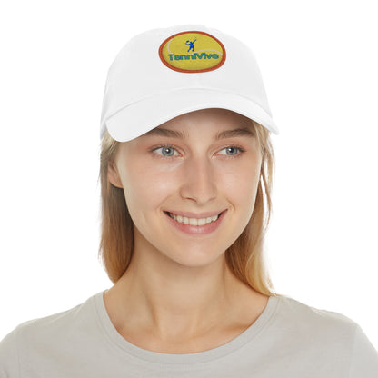 TenniVive Hat with Leather Patch (Round)