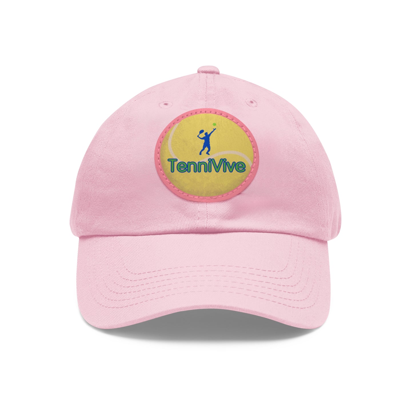 TenniVive Hat with Leather Patch (Round)