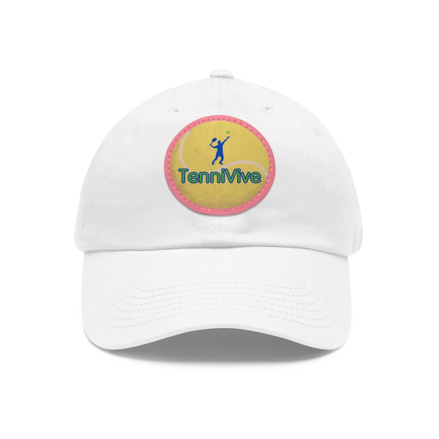 TenniVive Hat with Leather Patch (Round)