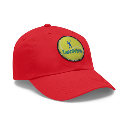 TenniVive Hat with Leather Patch (Round)