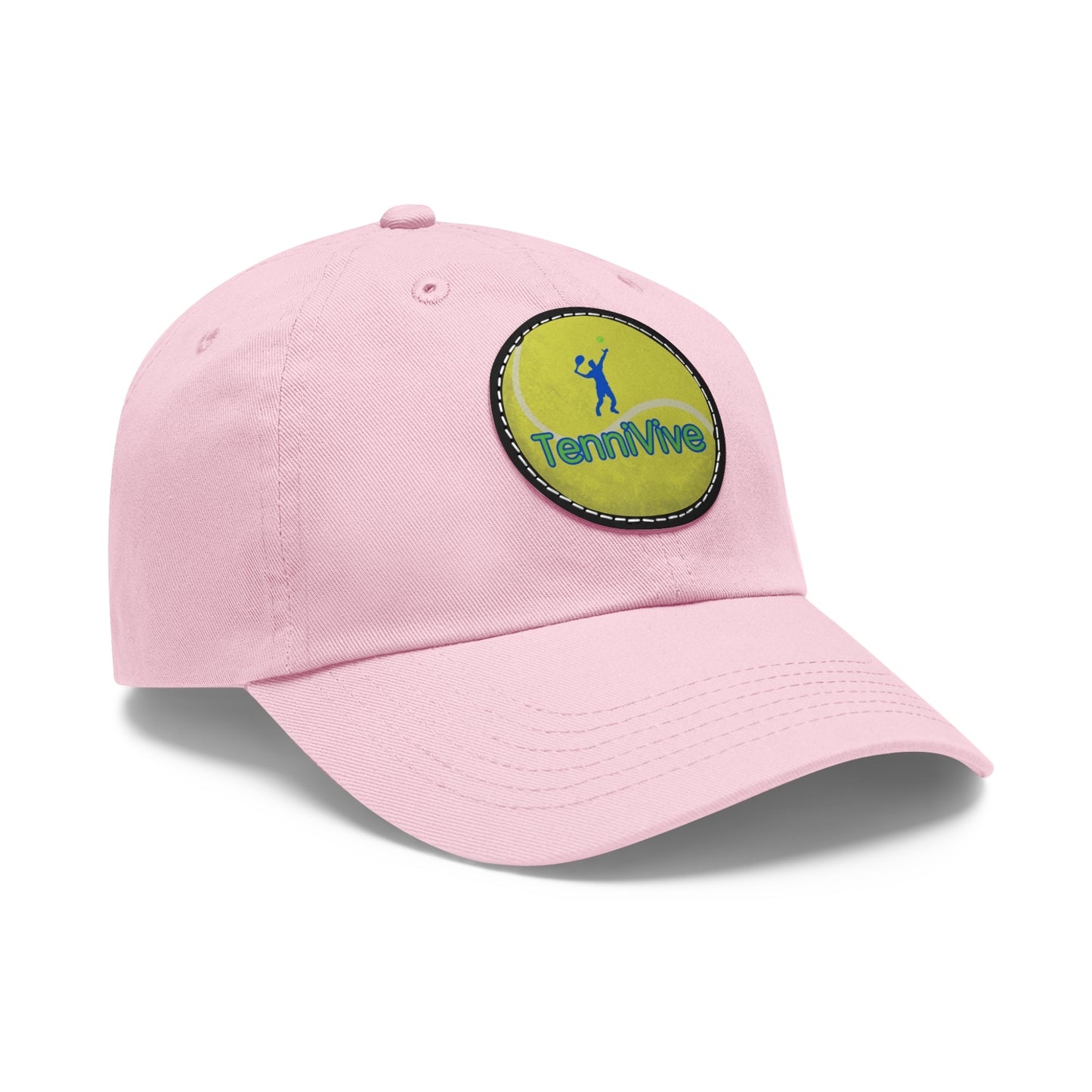 TenniVive Hat with Leather Patch (Round)