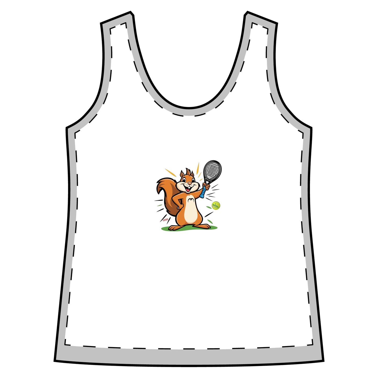 Champion’s Heart Collection - Women's Sporty Racerback Tank