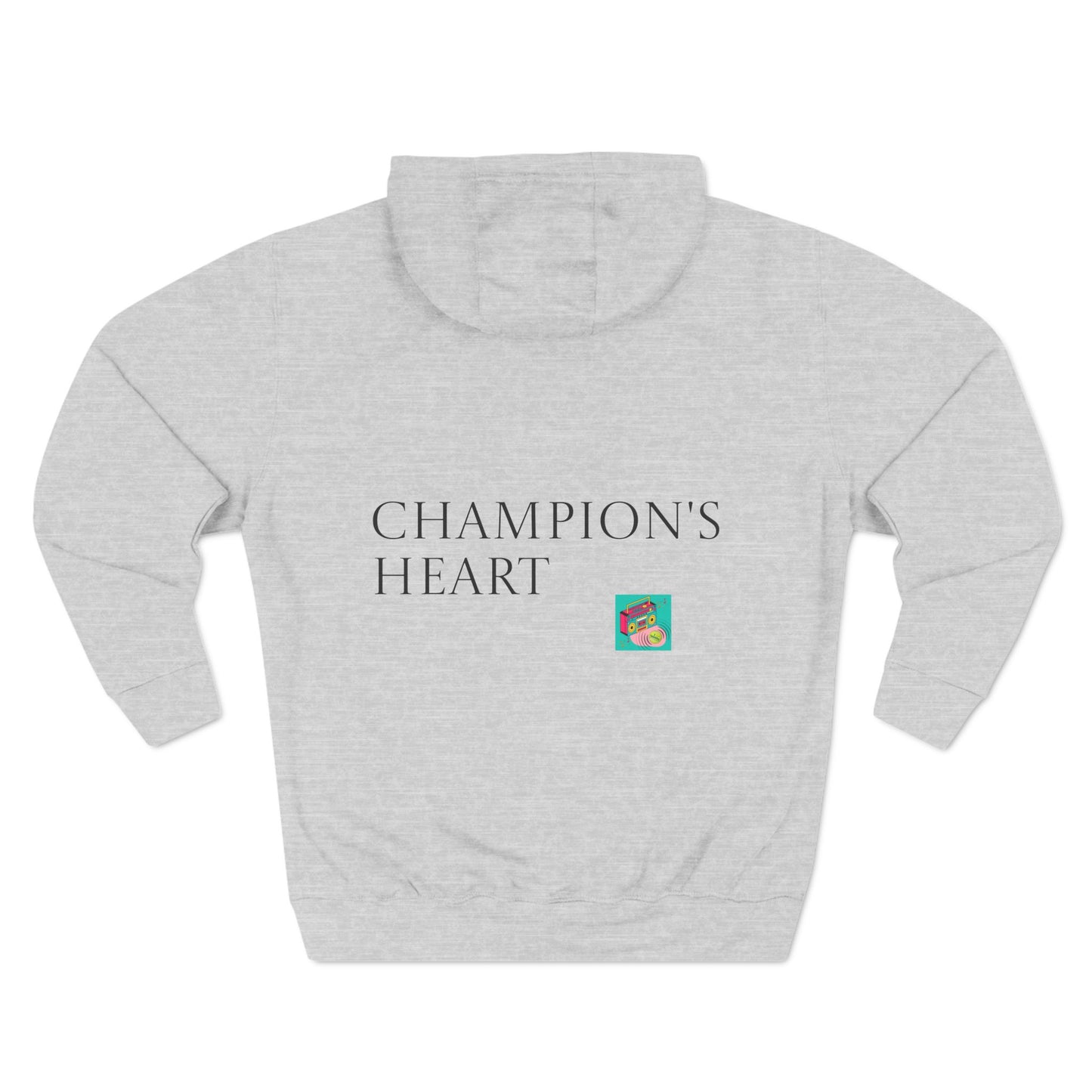 Champion's Heart Three-Panel Fleece Hoodie