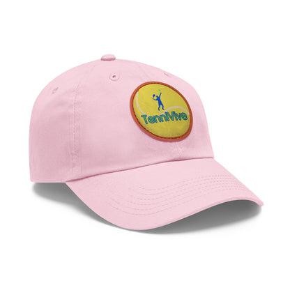 TenniVive Hat with Leather Patch (Round)