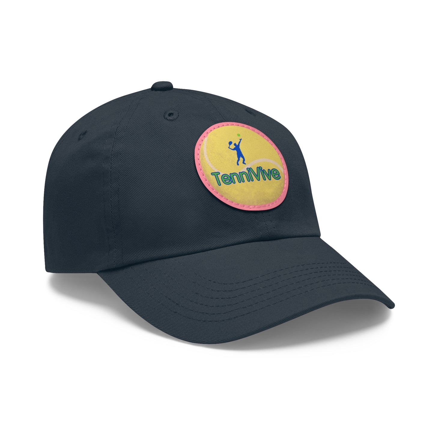 TenniVive Hat with Leather Patch (Round)