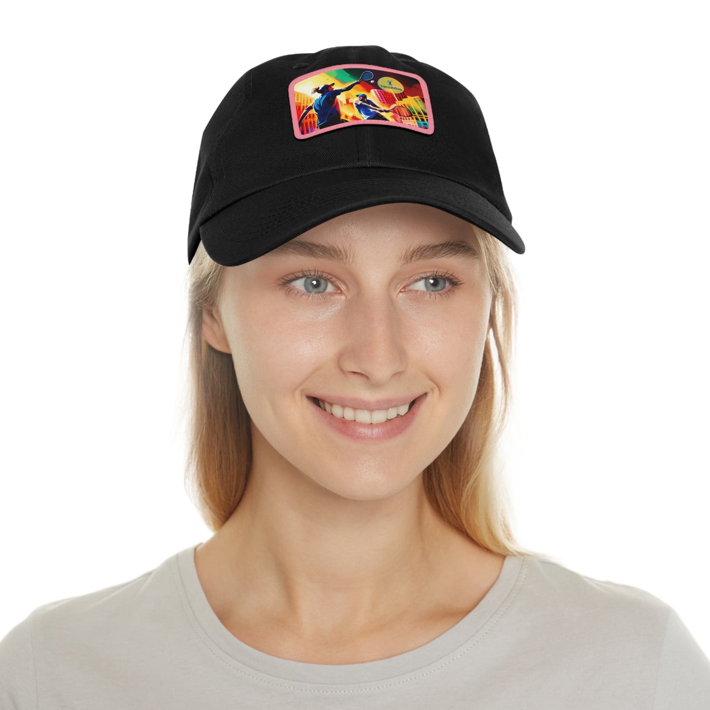 TenniVive CourtCraft Fashion Line Hats with Leather Patch