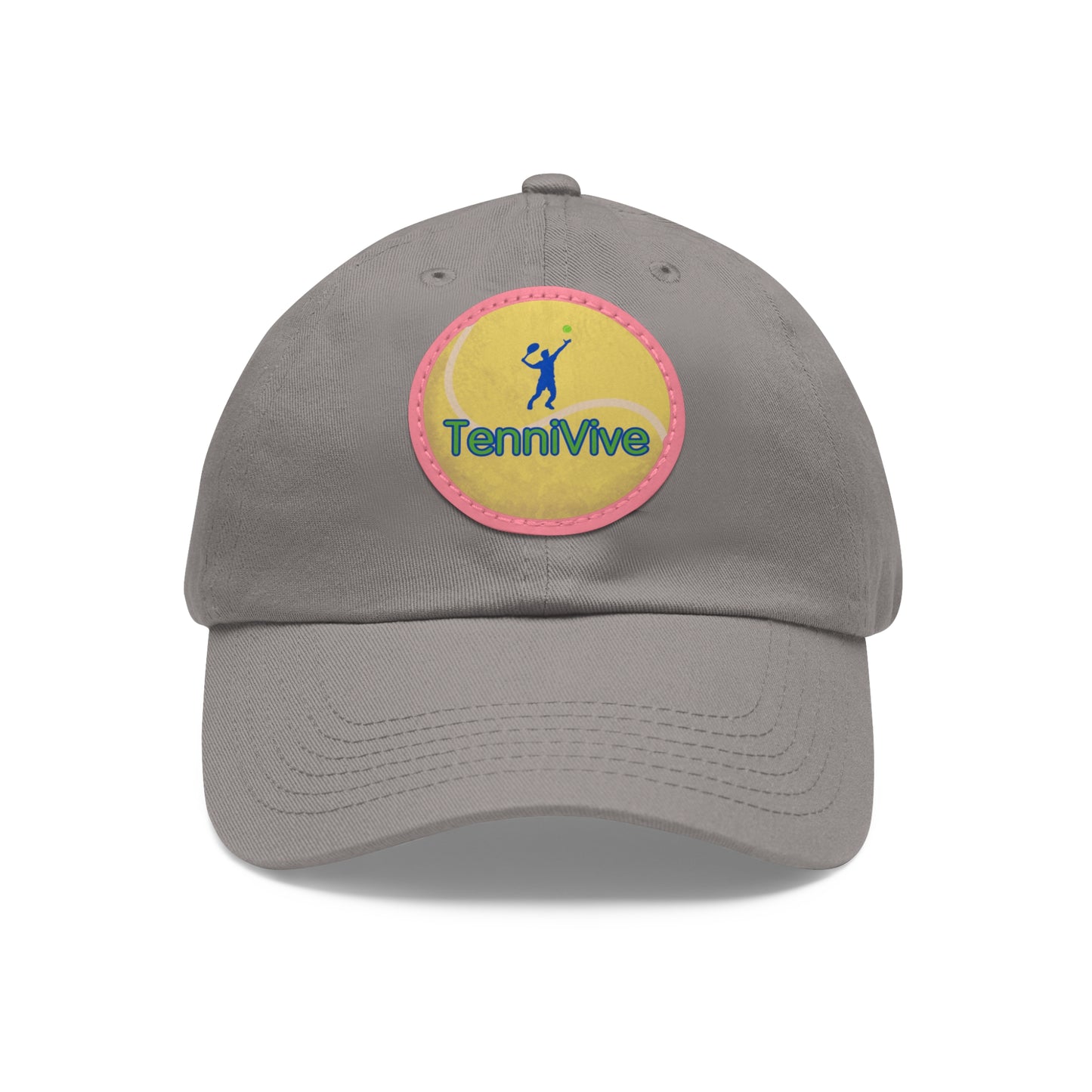 TenniVive Hat with Leather Patch (Round)