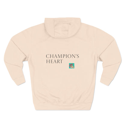 Champion's Heart Three-Panel Fleece Hoodie