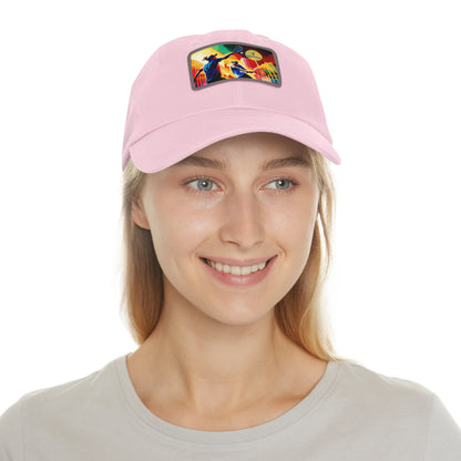 TenniVive CourtCraft Fashion Line Hats with Leather Patch