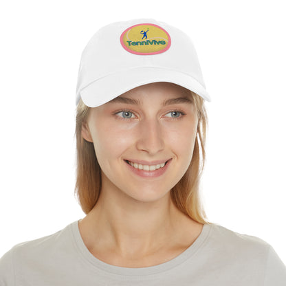 TenniVive Hat with Leather Patch (Round)