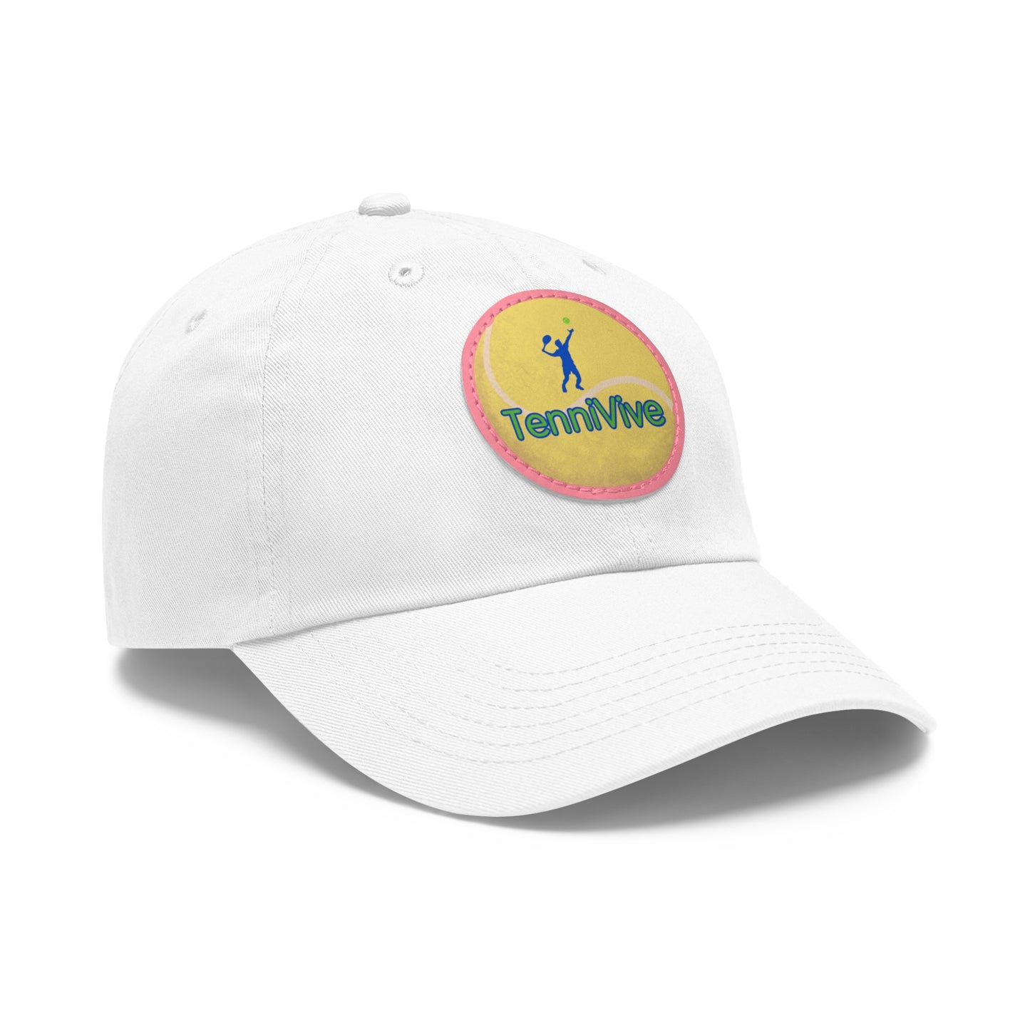 TenniVive Hat with Leather Patch (Round)