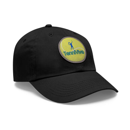 TenniVive Hat with Leather Patch (Round)