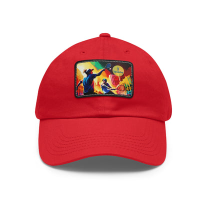 TenniVive CourtCraft Fashion Line Hats with Leather Patch